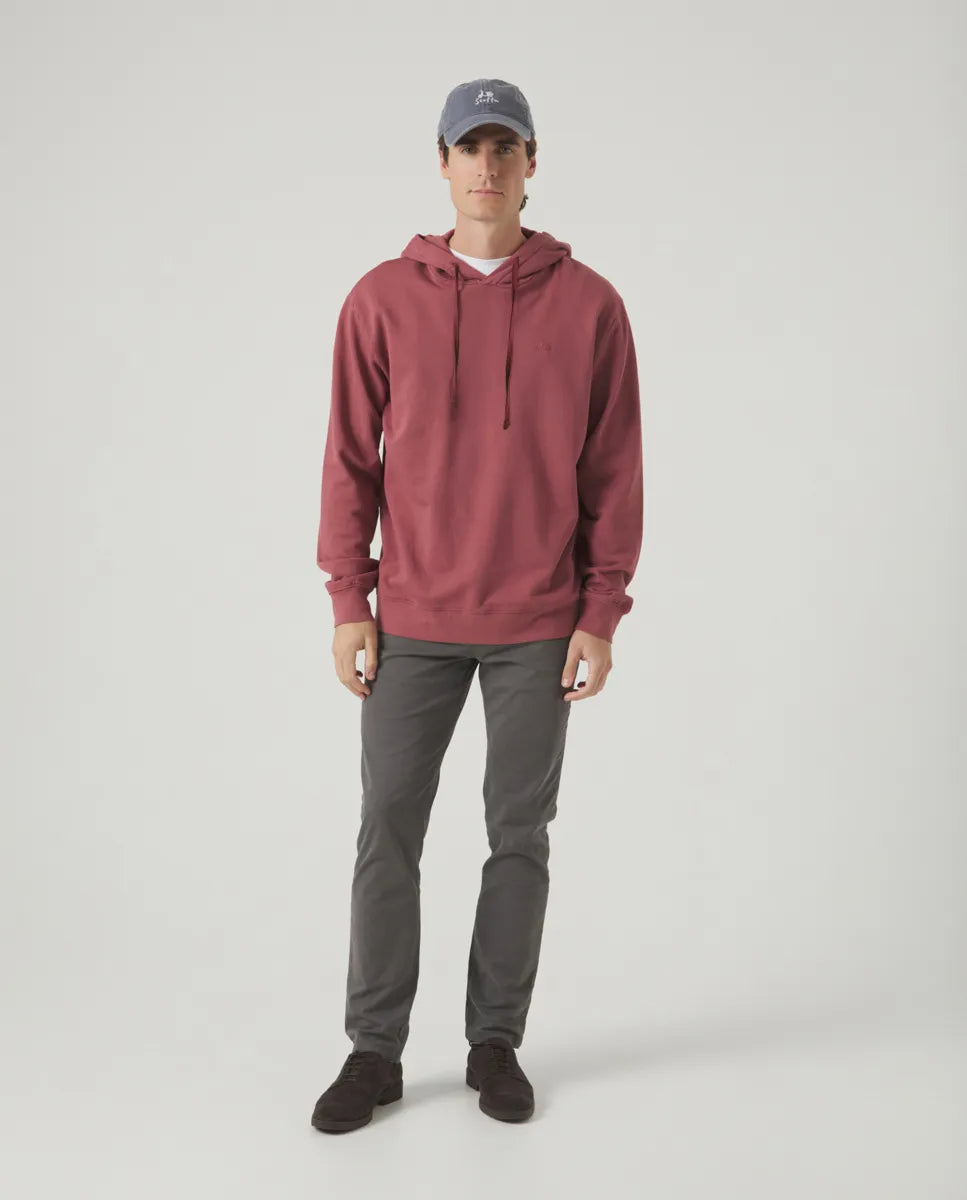 Sudadera Hoodie Burdeos