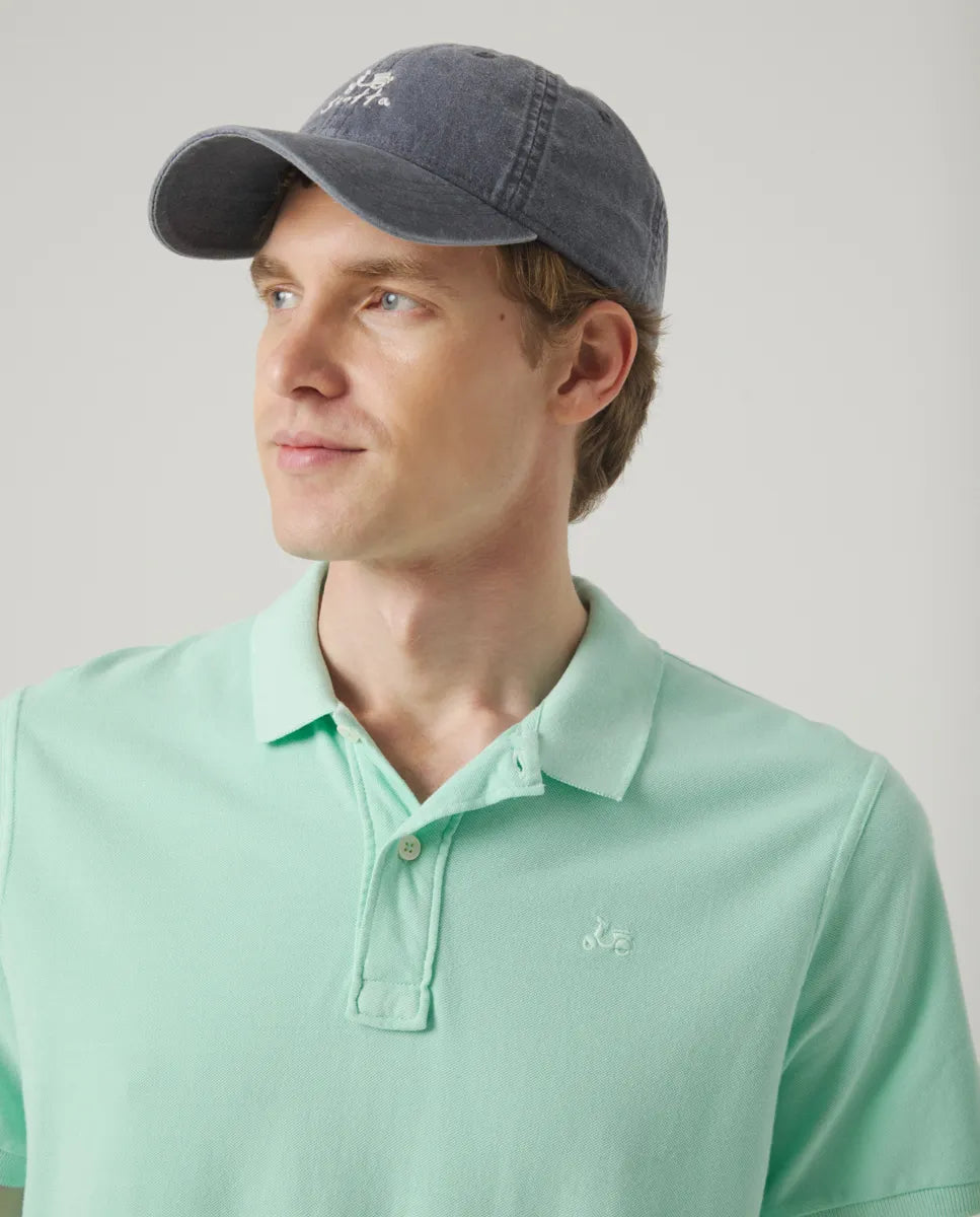 Polo Garment Verde Agua | SCOTTA
