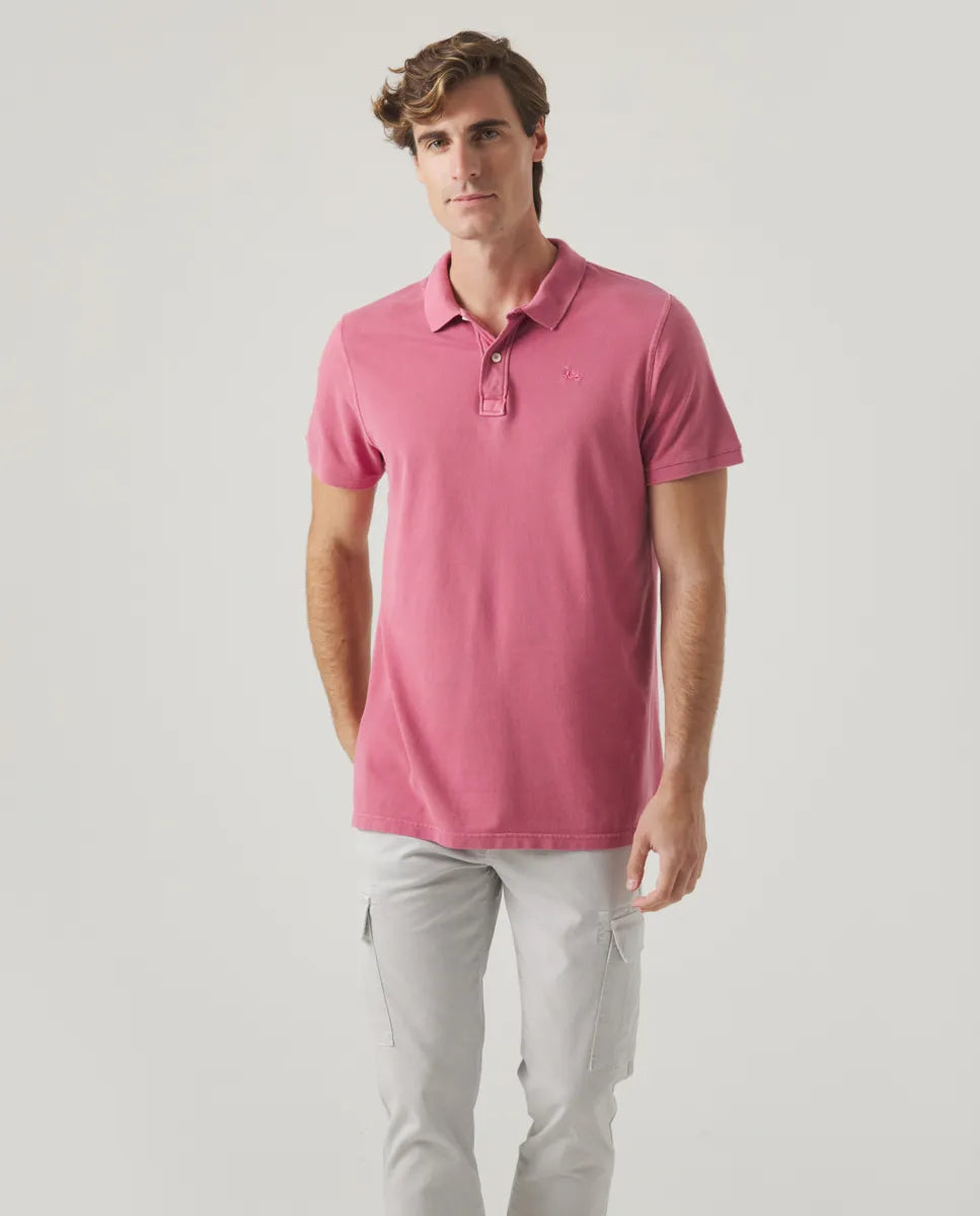 Polo Garment Frambuesa