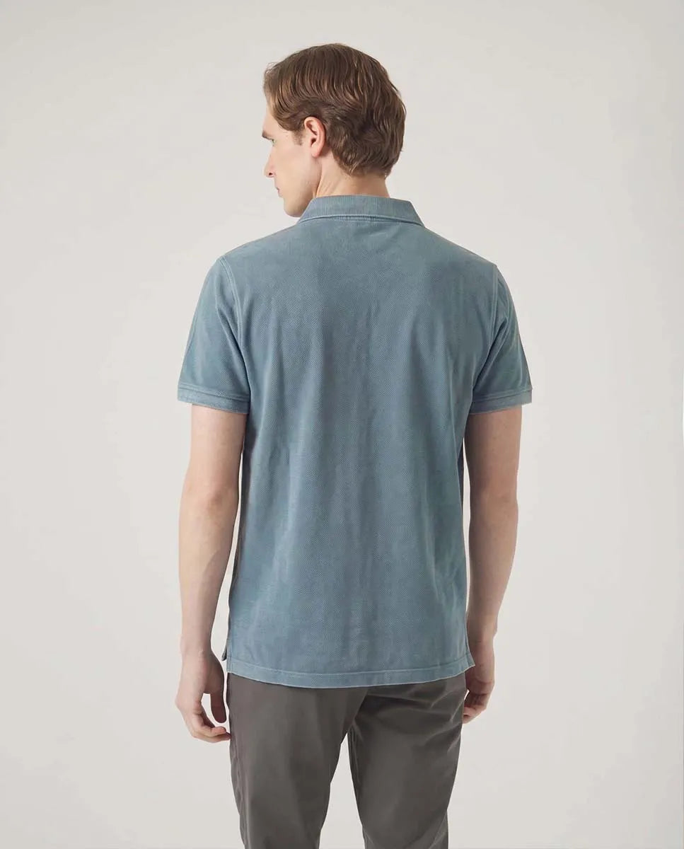 Polo garment pocket océano | SCOTTA