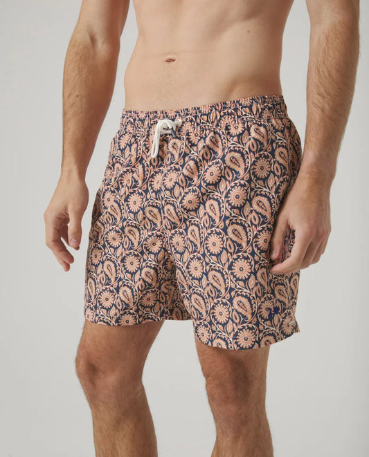 Bañador Paisley Marino