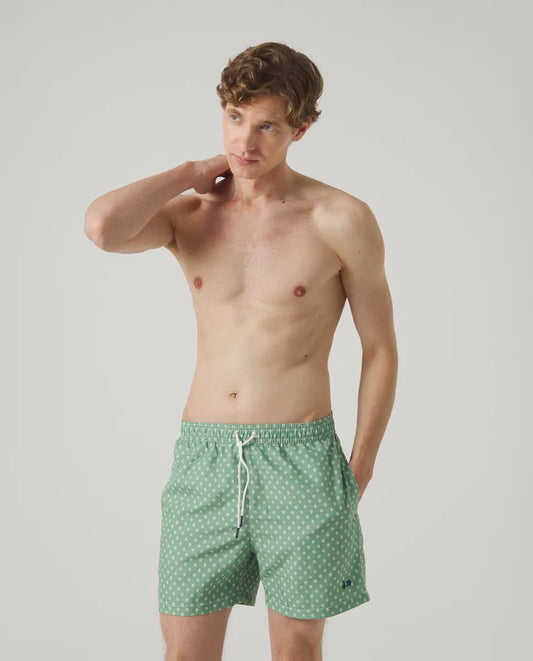 Bañador Flowers Classic Khaki