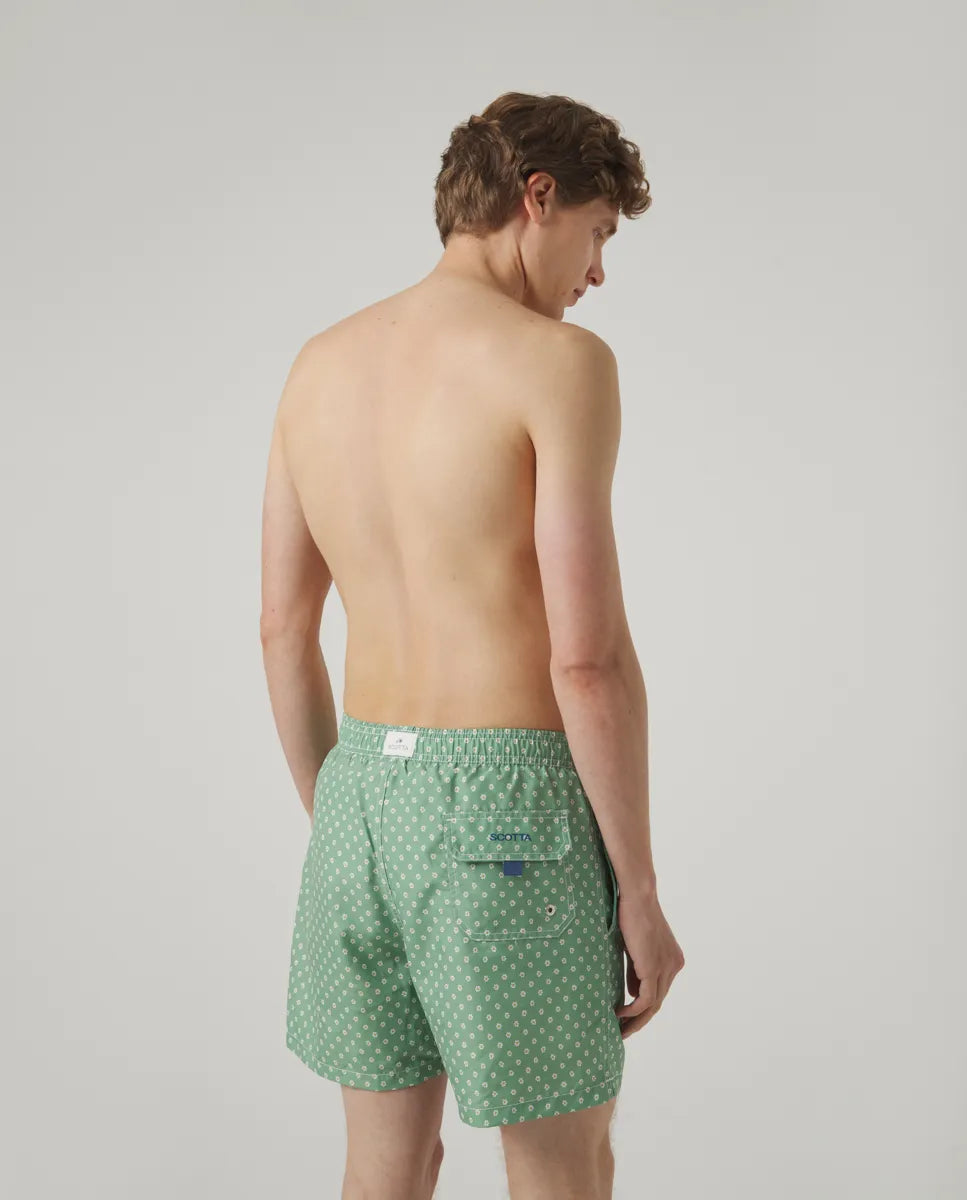 Bañador Flowers Classic Khaki