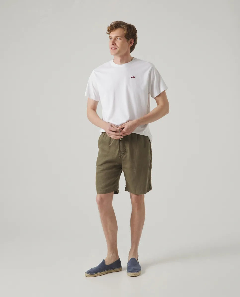 Bermuda Linen Khaki | SCOTTA