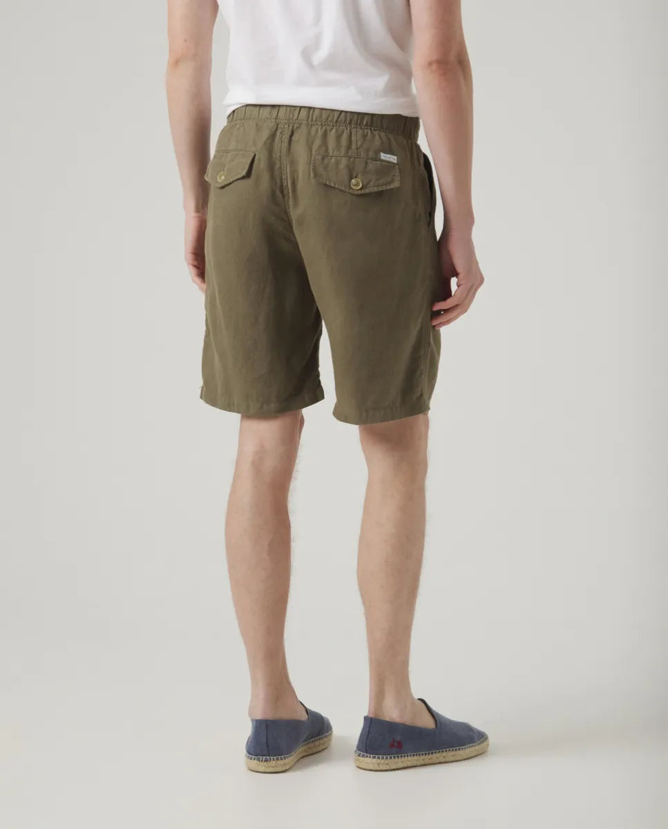 Bermuda Linen Khaki | SCOTTA