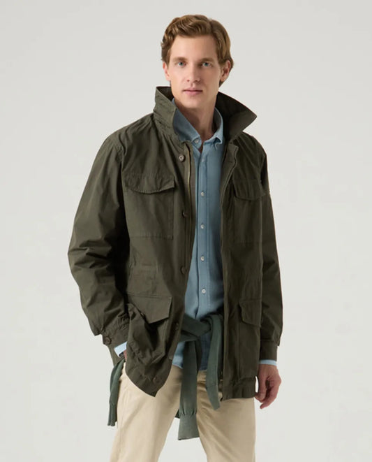 Chaqueta Sahariana Ligera Khaki