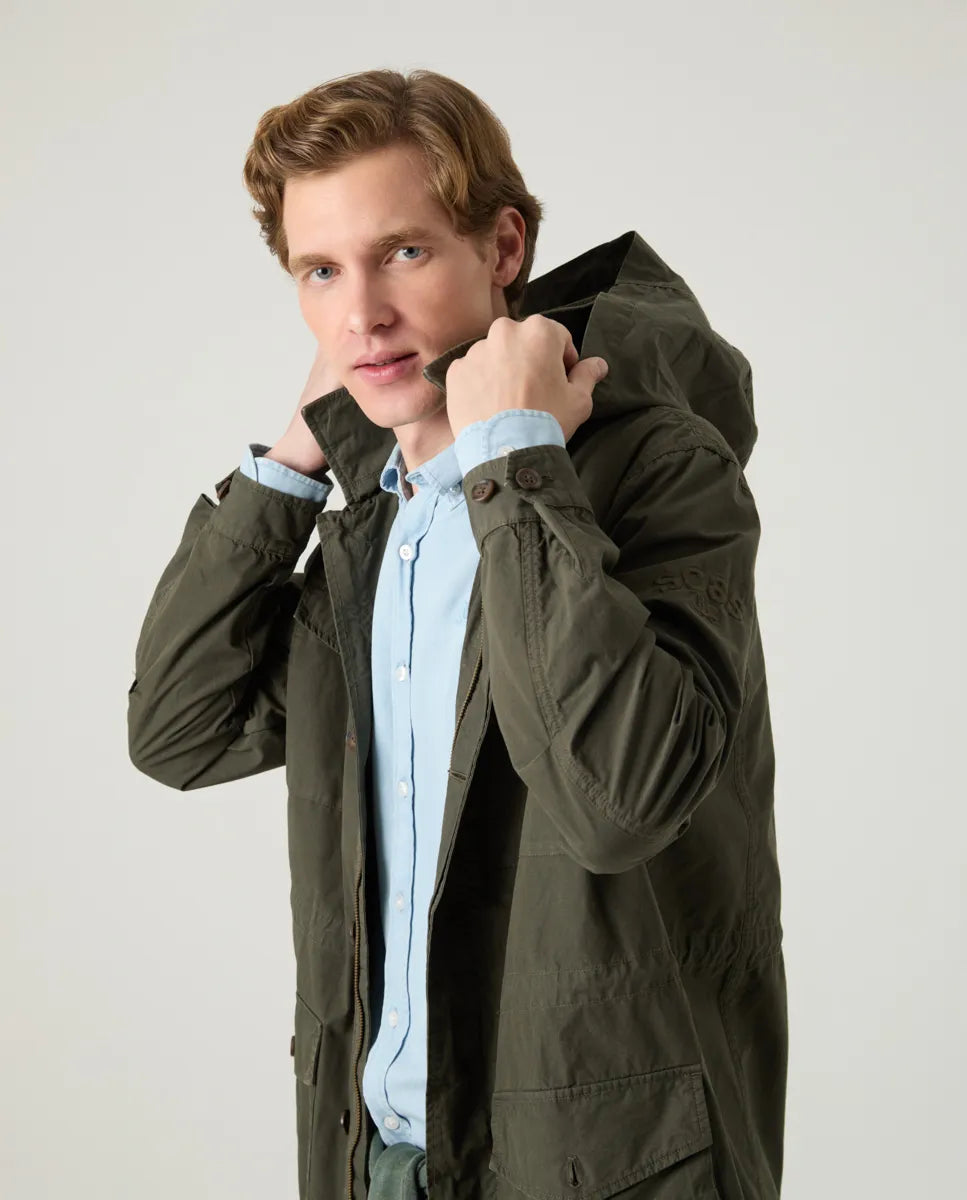 Chaqueta Sahariana Ligera Khaki