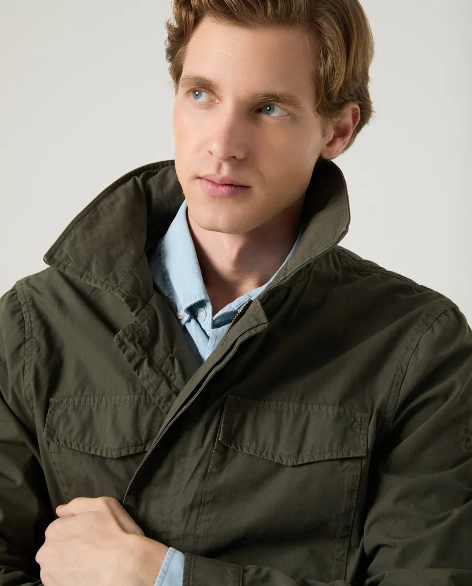 Chaqueta Sahariana Ligera Khaki