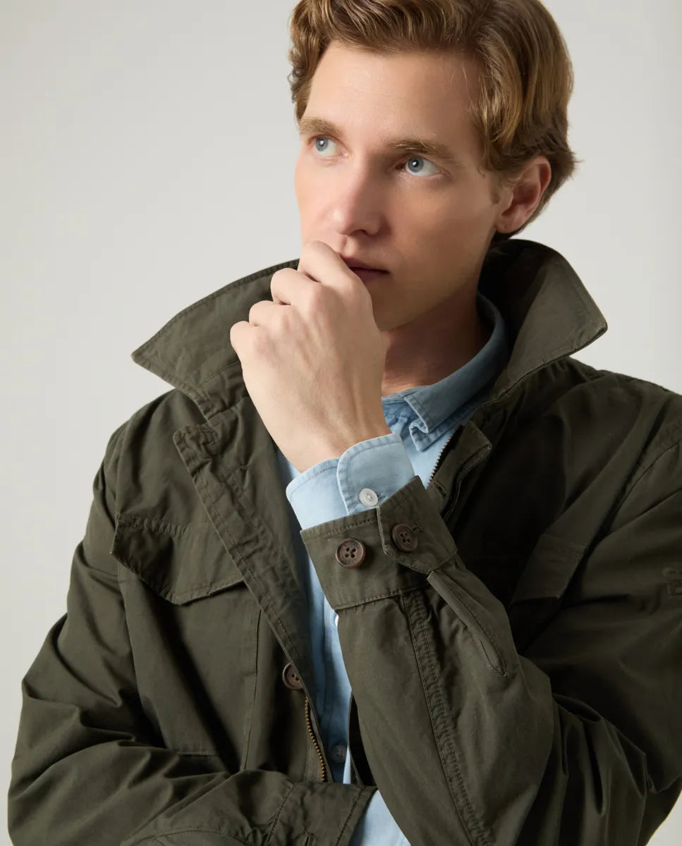 Chaqueta Sahariana Ligera Khaki