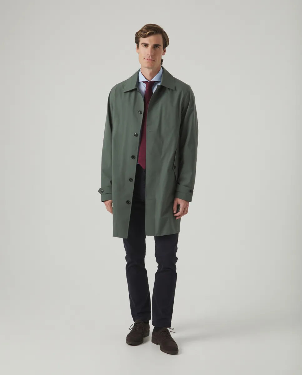 Trench Coat Verde