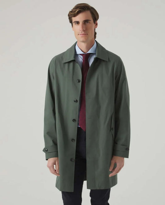 Trench Coat Verde