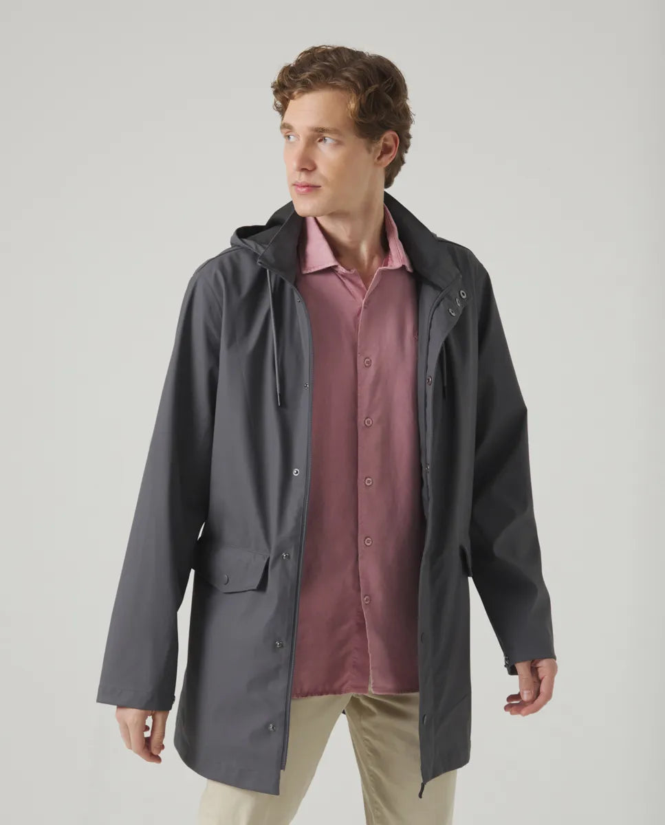 Chubasquero Rainy Gris Oscuro