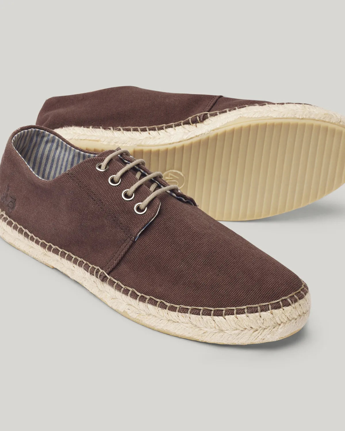 Alpargata cordón sostenible marrón | SCOTTA