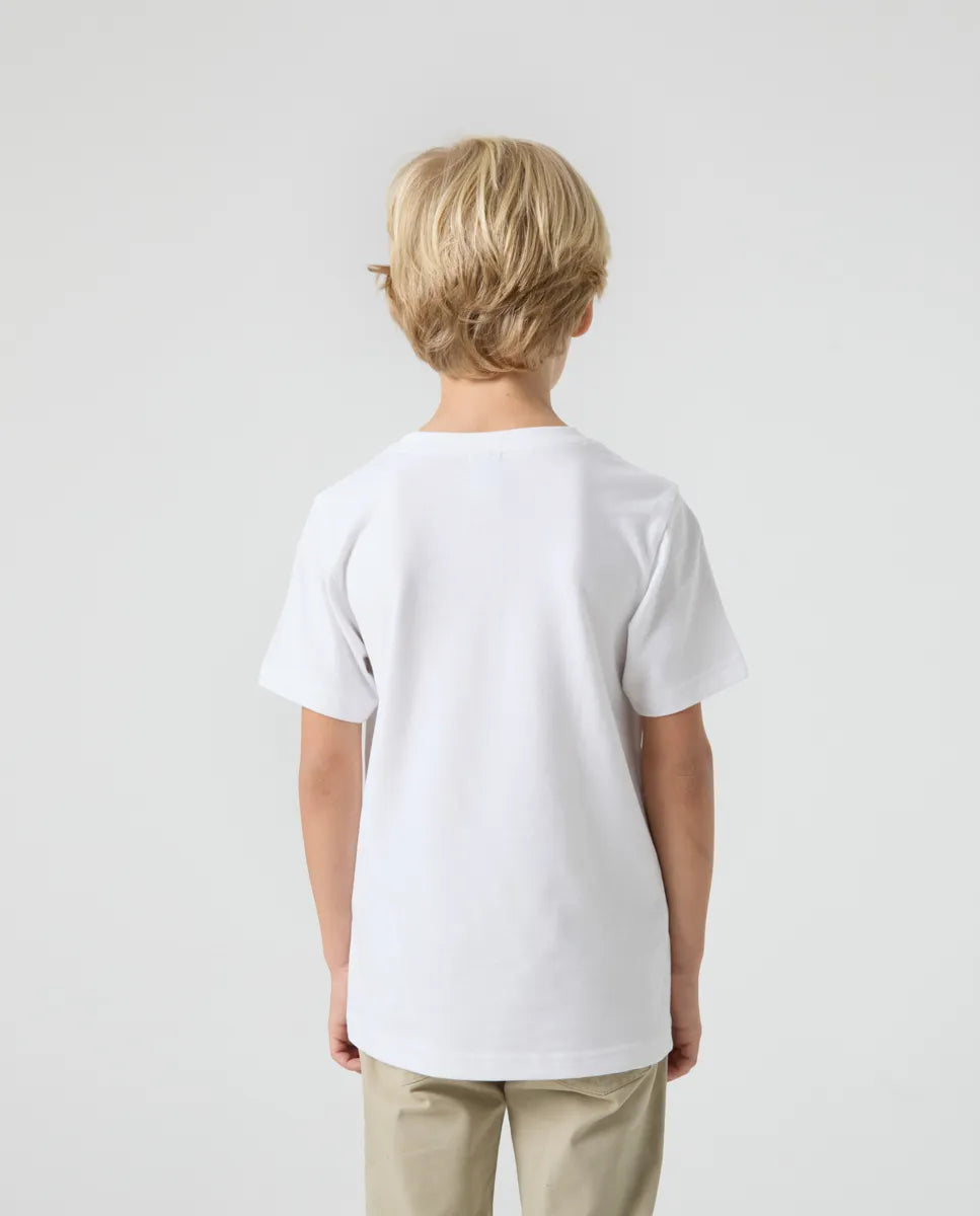Camiseta Niño Car Blanco