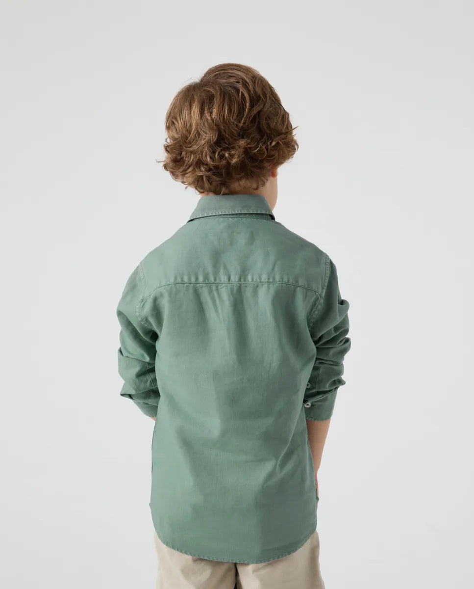 Camisa Niño Polera Lissome Li-Co Océano | SCOTTA
