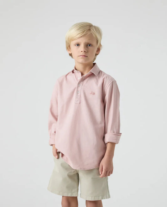Camisa Niño Polera Lissome Li-Co Rosa Claro