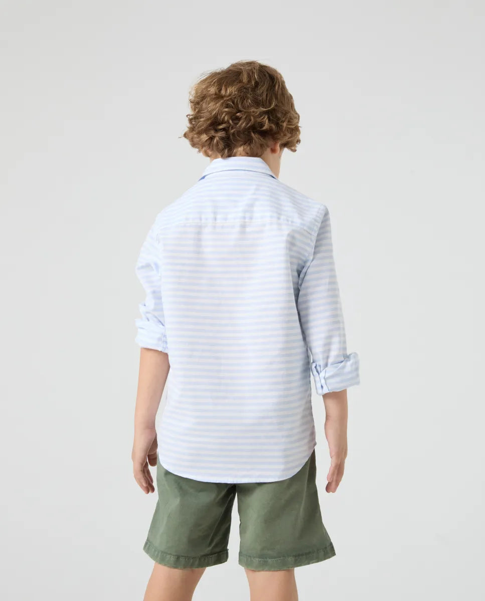 Camisa de niño polera rayas