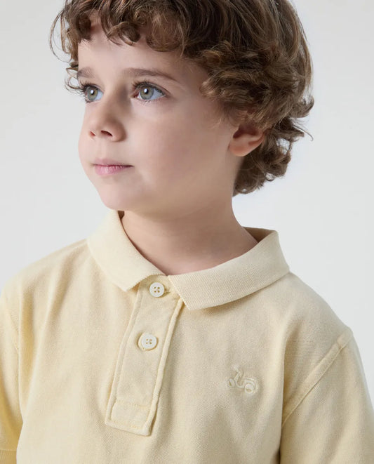 Polo Niño Garment Amarillo | SCOTTA