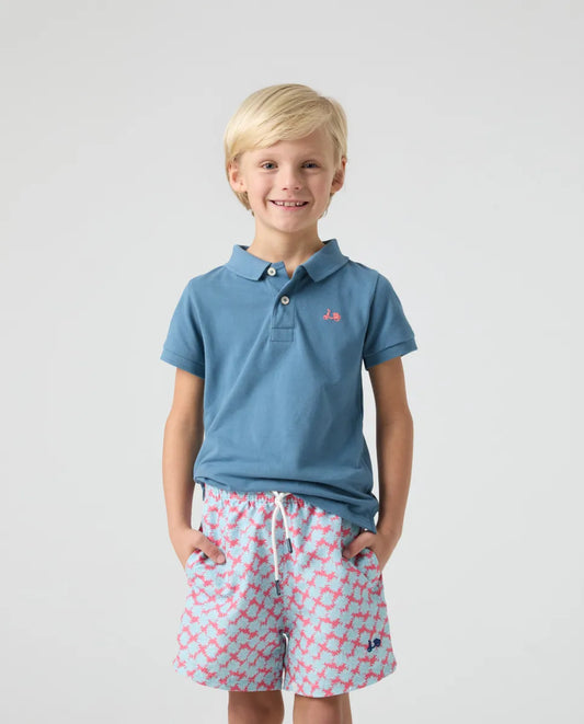 Bañador Niño Flowers Frambuesa | SCOTTA