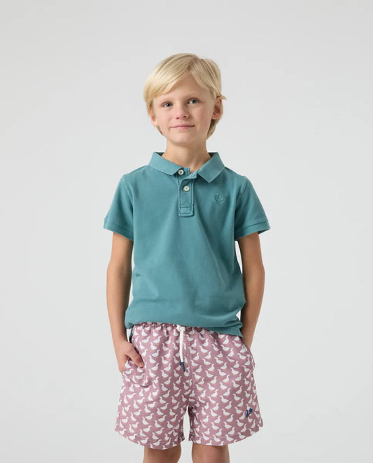 Bañador Niño Duck Burdeos | SCOTTA