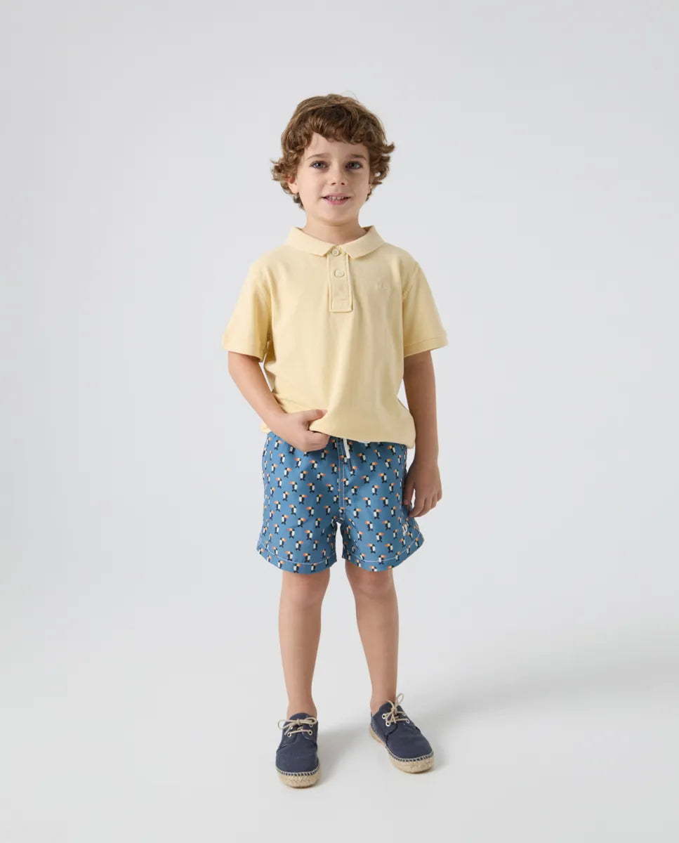 Polo Niño Garment Amarillo | SCOTTA