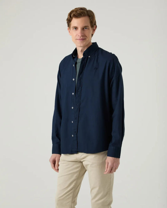 Camisa Estructura Pinpoint Marino