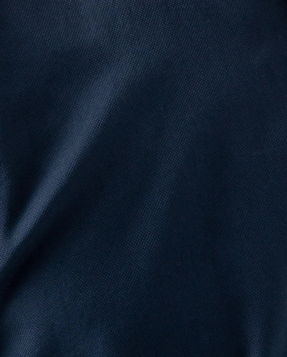 Camisa estructura pinpoint marino | SCOTTA