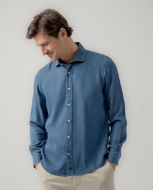 Camisa tencel denim | SCOTTA