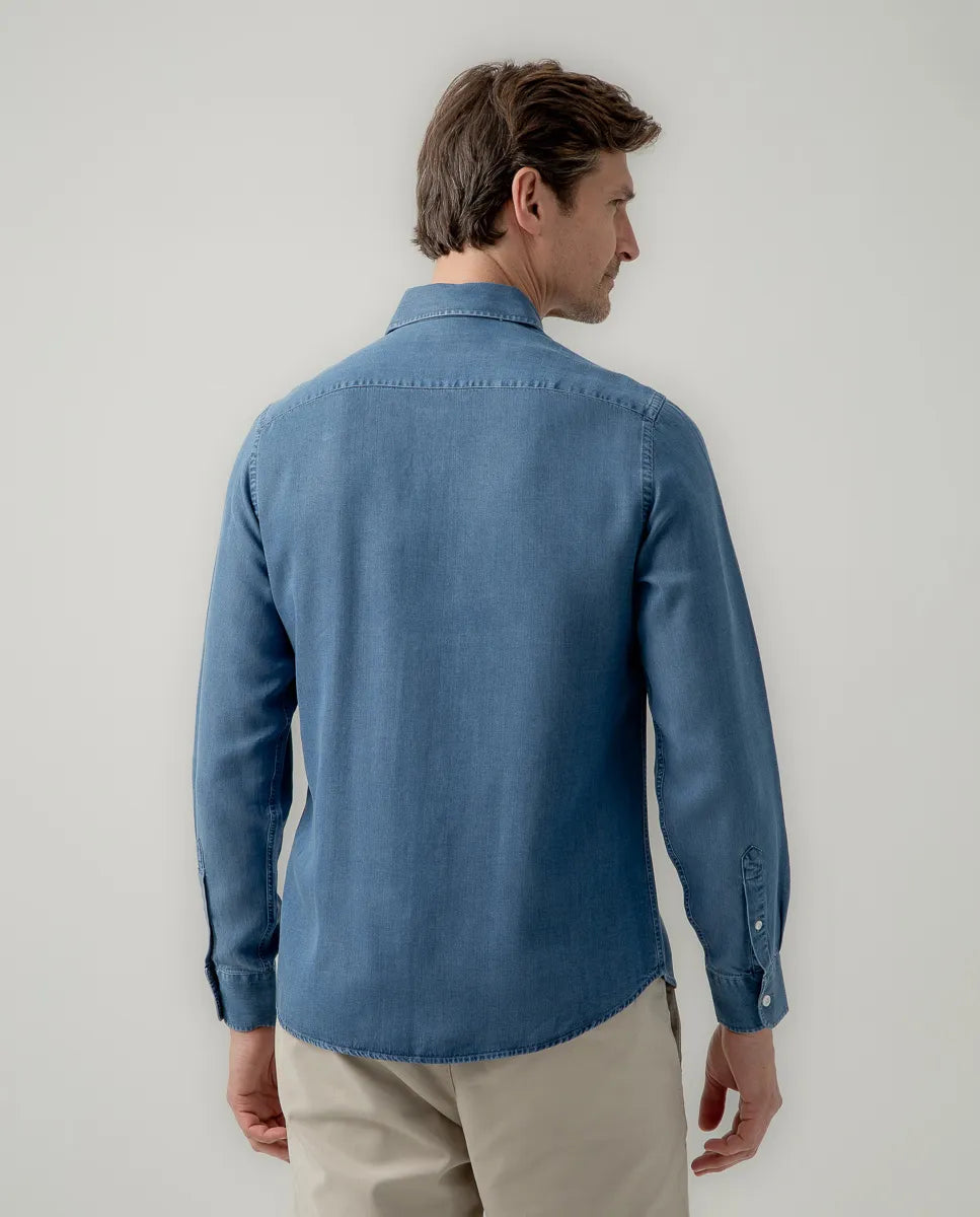 Camisa tencel denim | SCOTTA