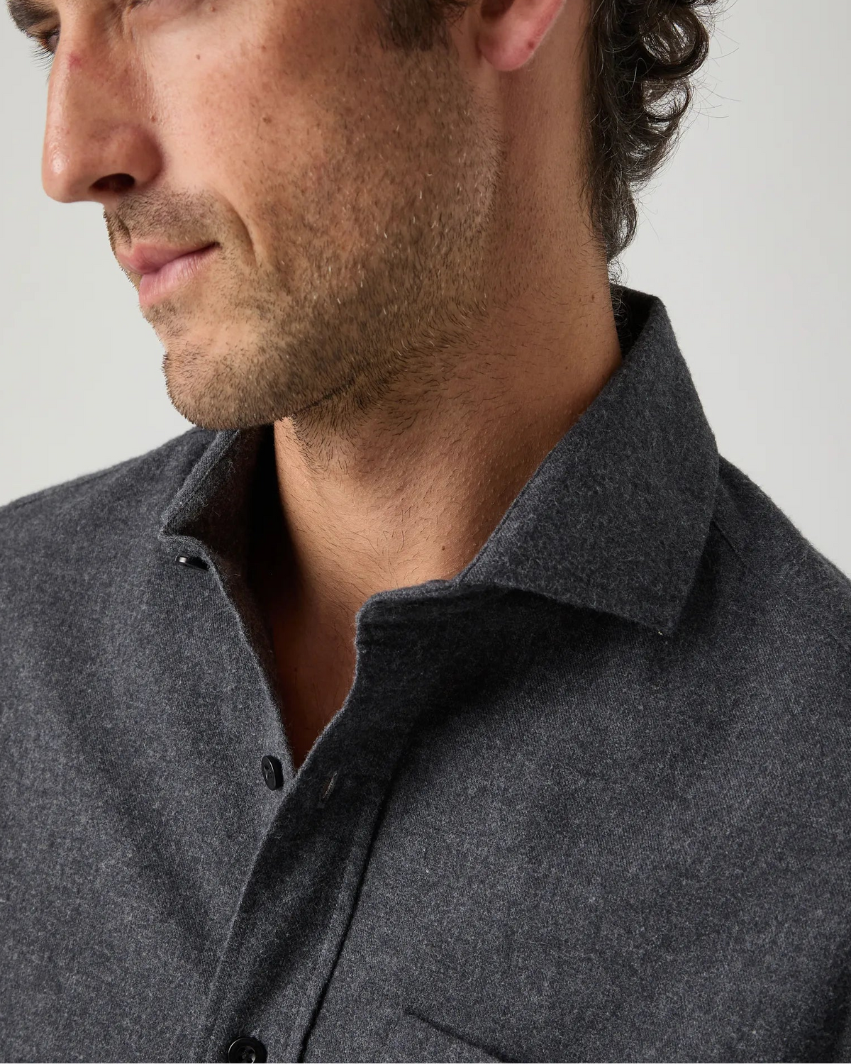 Camisa Urban Pocket Gris Oscuro | SCOTTA
