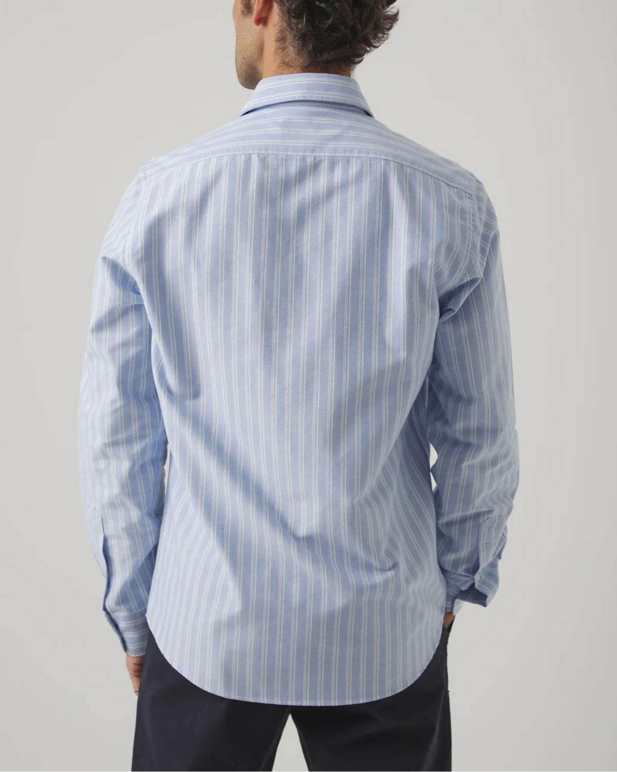Camisa Pocket Relax Organic Celeste | SCOTTA