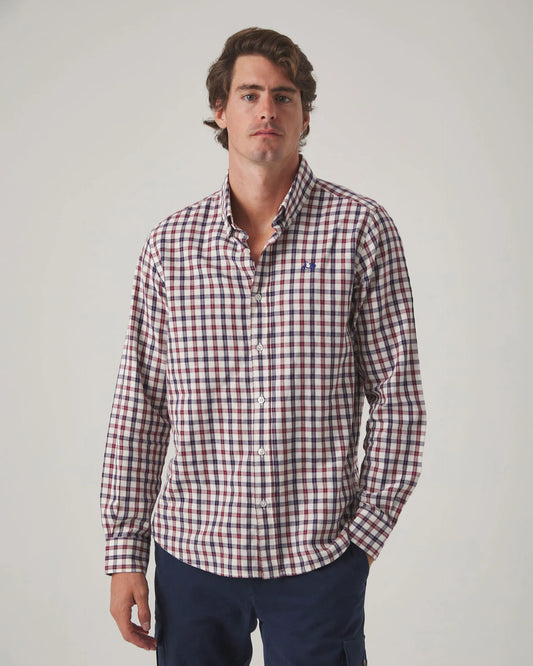 Camisa Fall Tartan Crudo