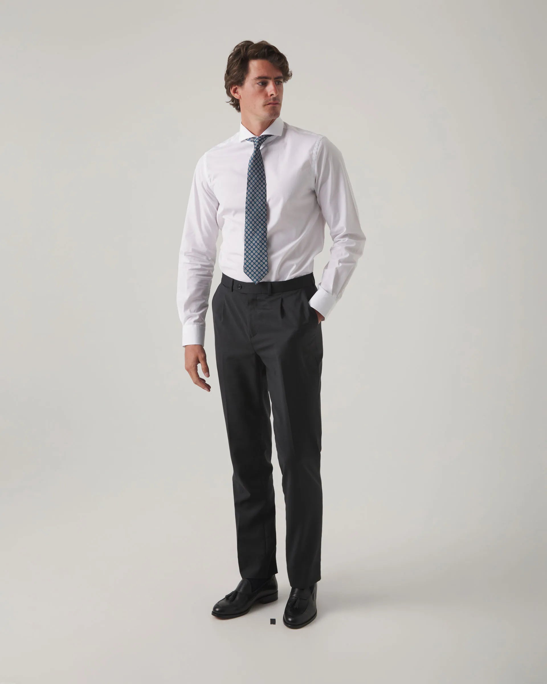 Camisa clásica blanca
