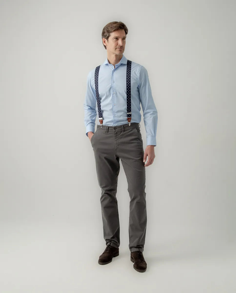 Camisa Classic pinzas Gallo | SCOTTA