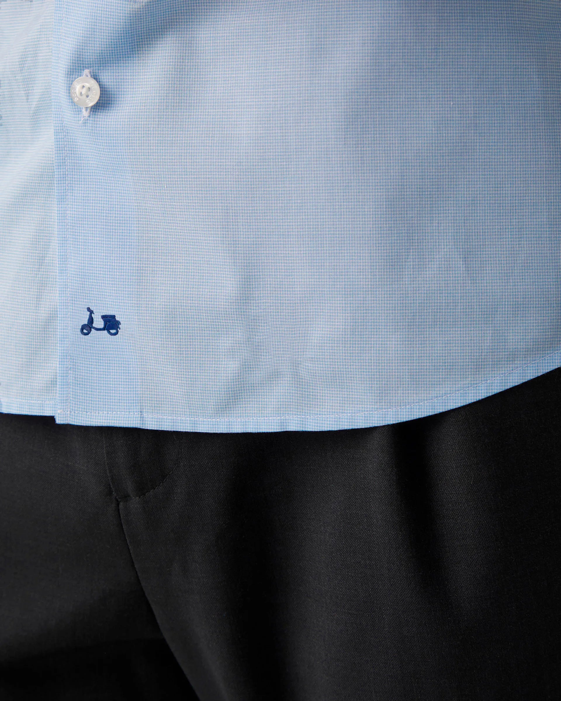 Camisa de vestir pata de gallo