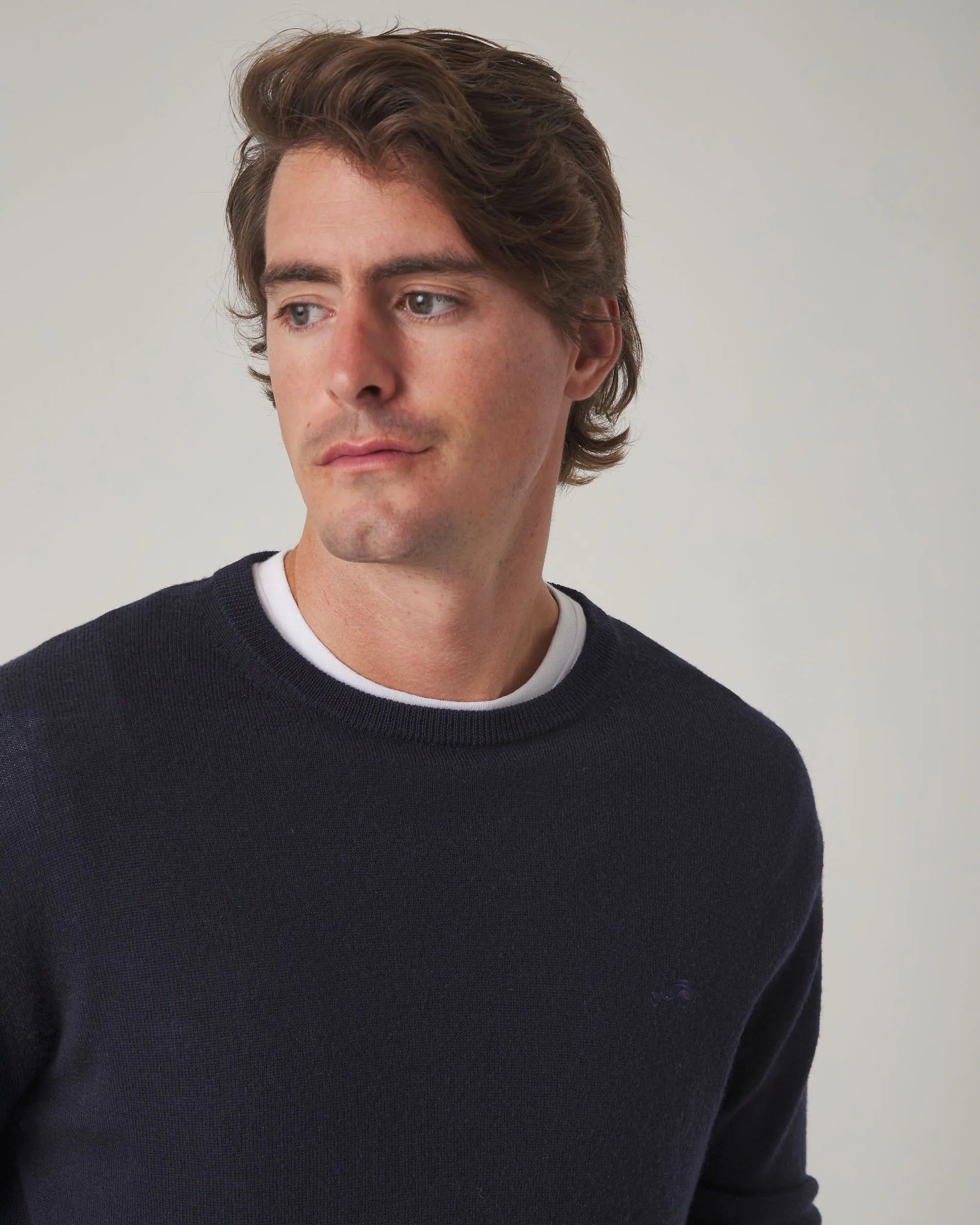 Jersey liso marino