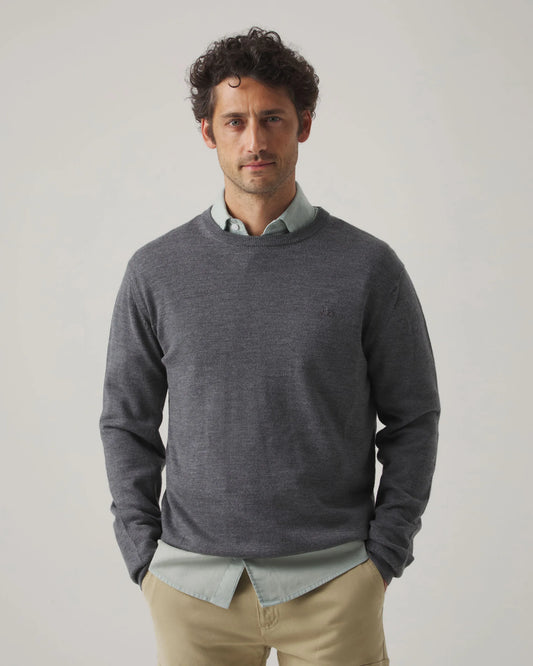 Jersey liso gris