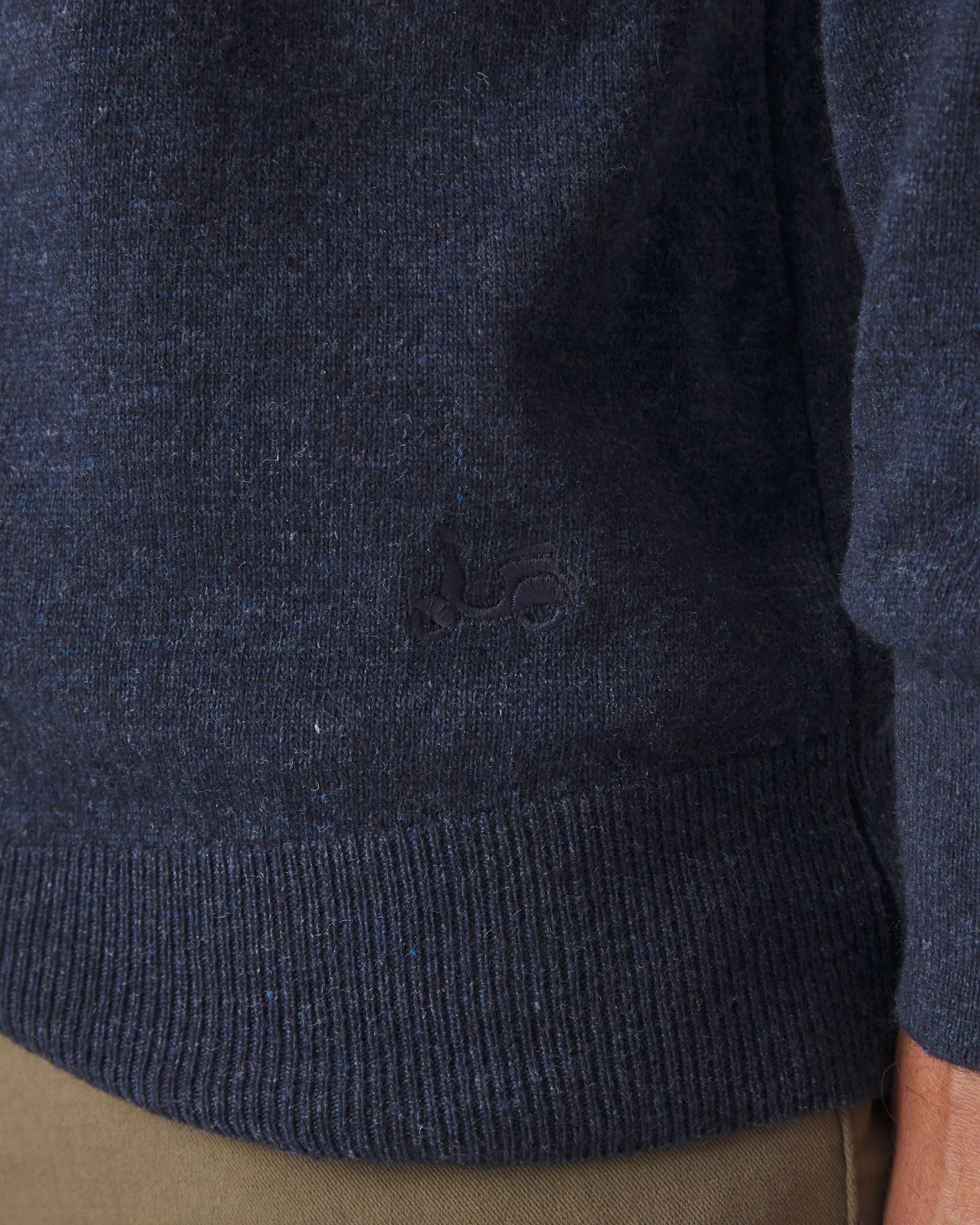 Jersey Polo Cashmere Marino