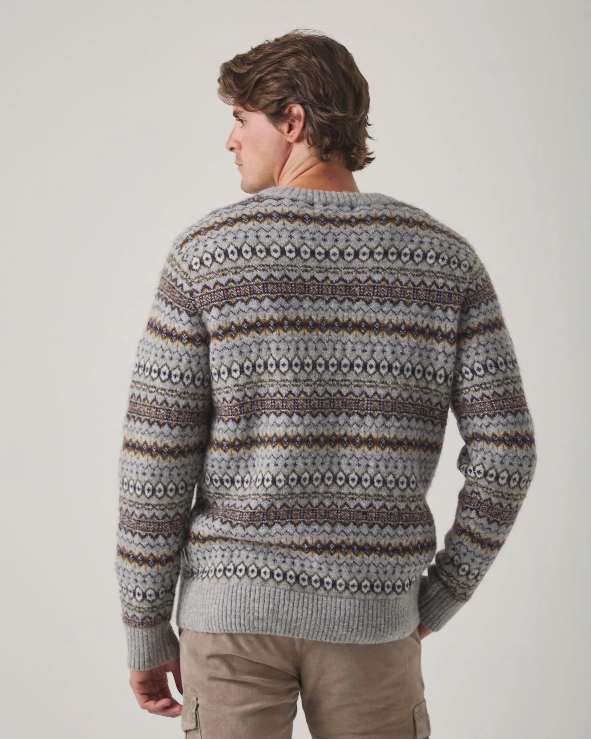 Jersey con estampado gris