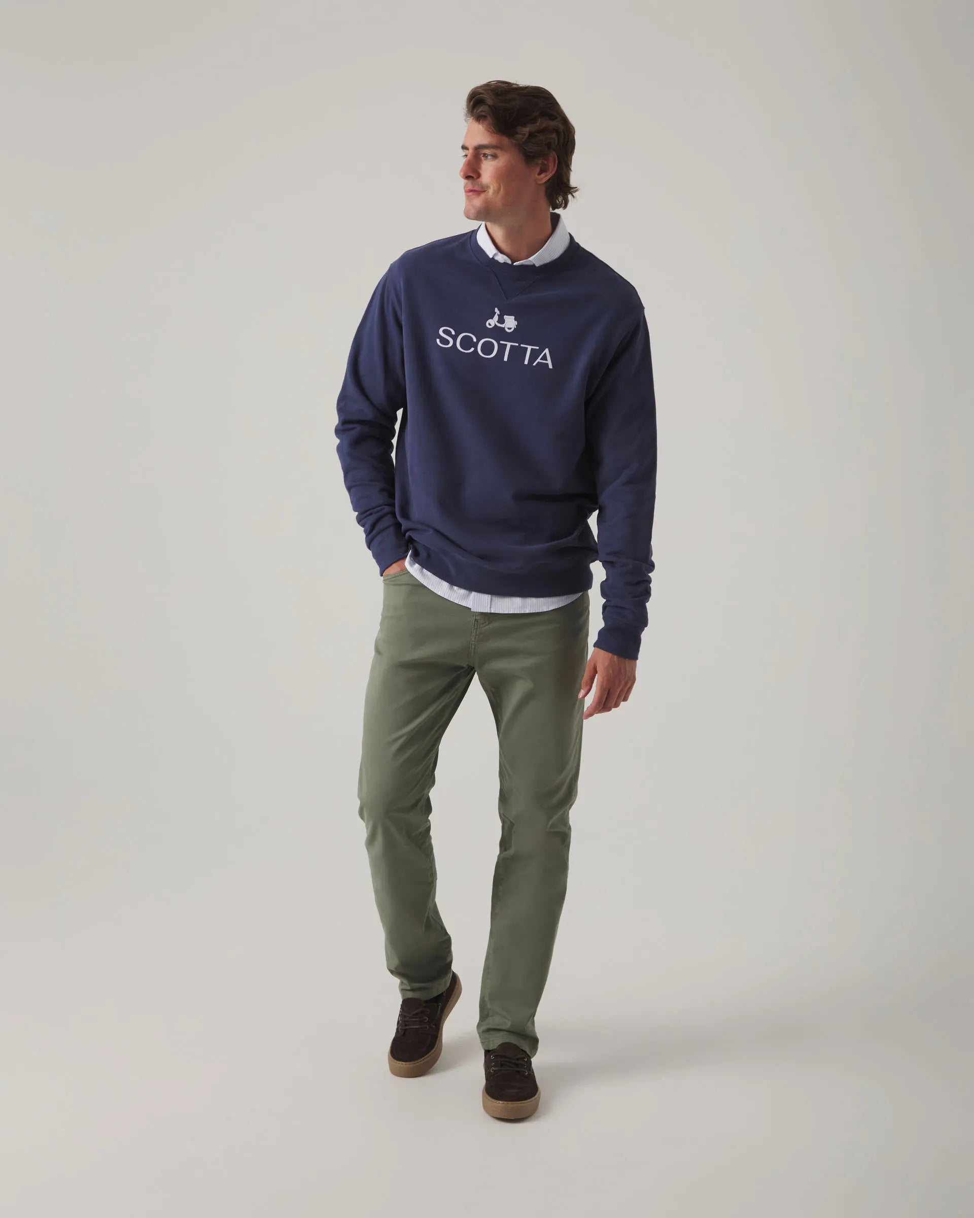 Sudadera Logo Marino