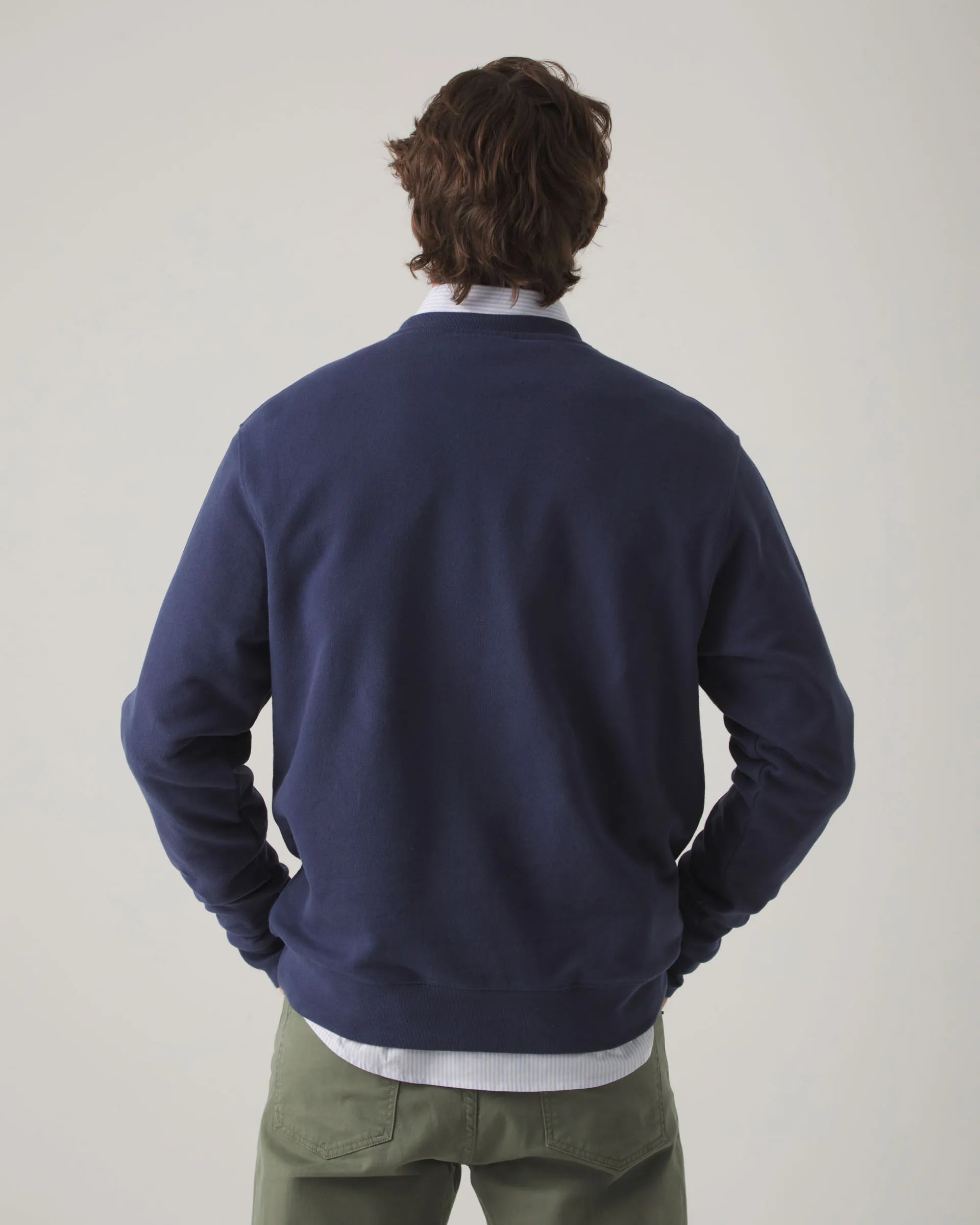 Sudadera Logo Marino