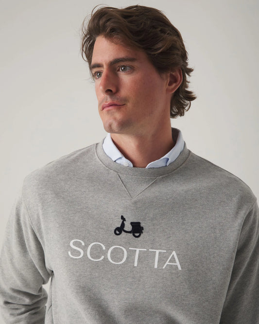 Sudadera Logo Gris