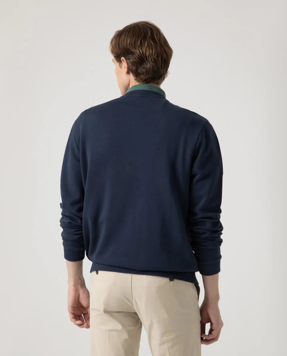 Sweatshirt Classic Azul Marinho