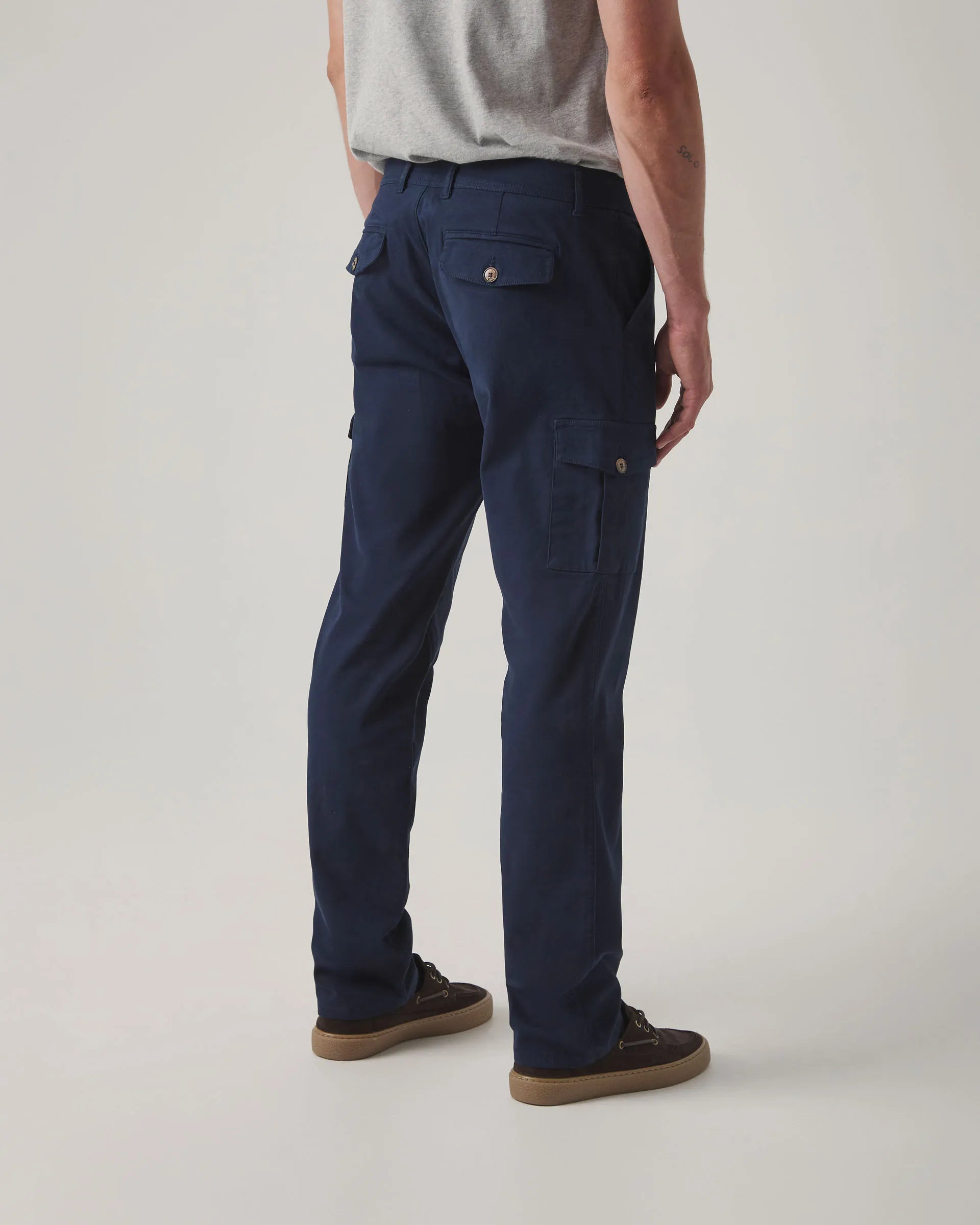 Pantalón Brando Cargo Marino