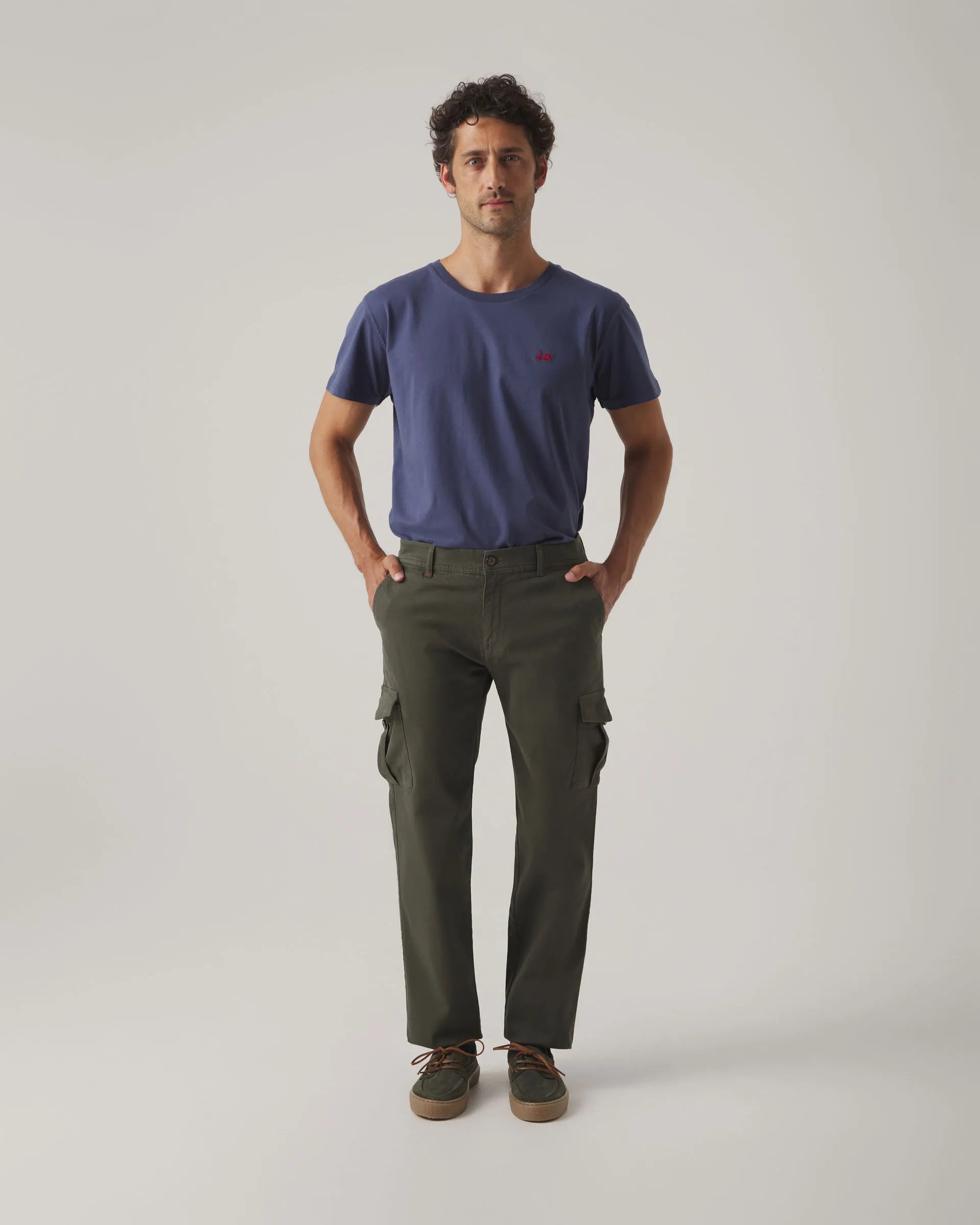 Pantalon Brando Cargo Verde Oscuro