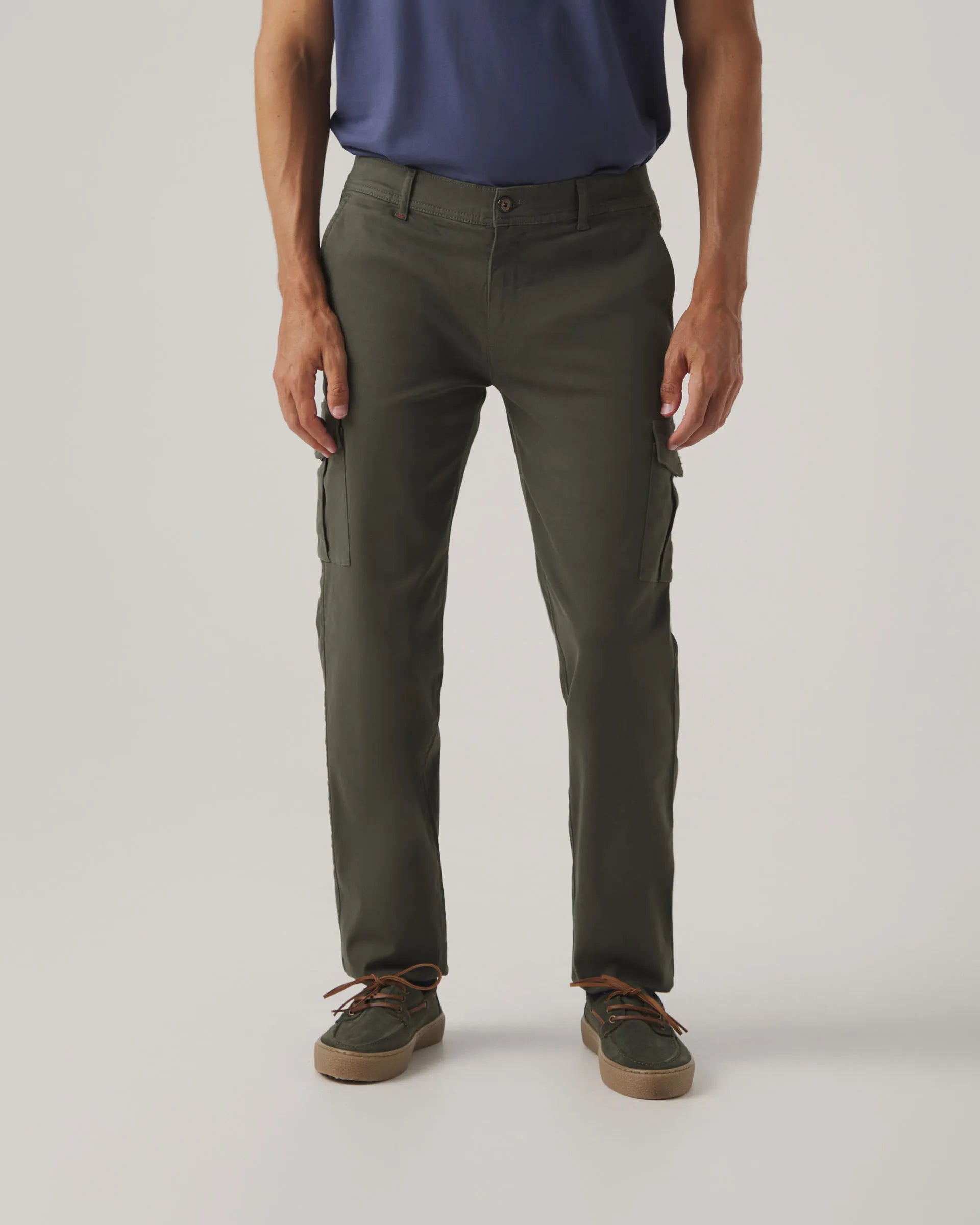 Pantalon Brando Cargo Verde Oscuro