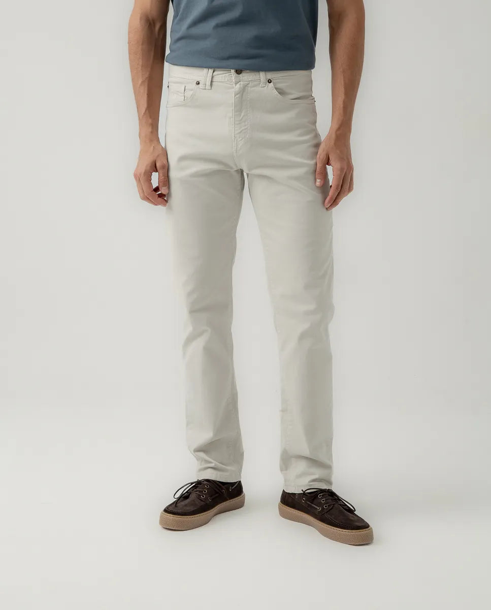 Pantalón cooper 5 Bolsillos Beige | SCOTTA