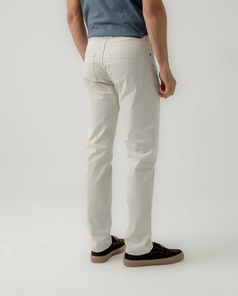 Pantalón cooper 5 Bolsillos Beige | SCOTTA