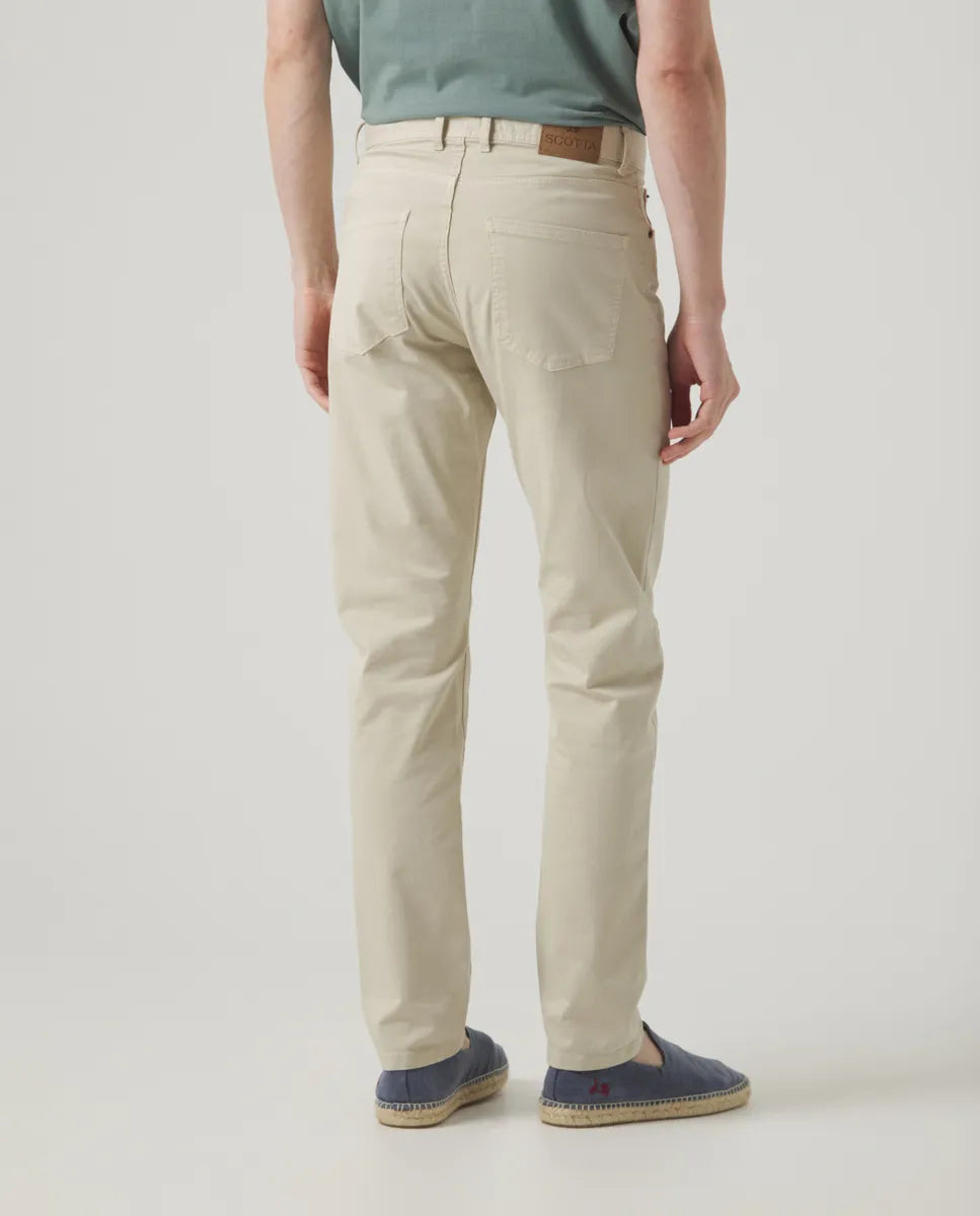 Pantalón Cooper 5 Bolsillos Beige