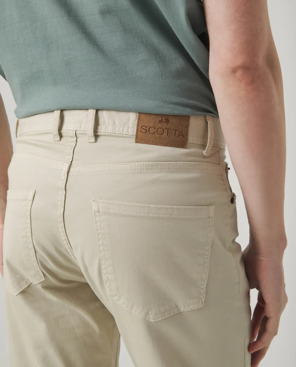Pantalón Cooper 5 Bolsillos Beige
